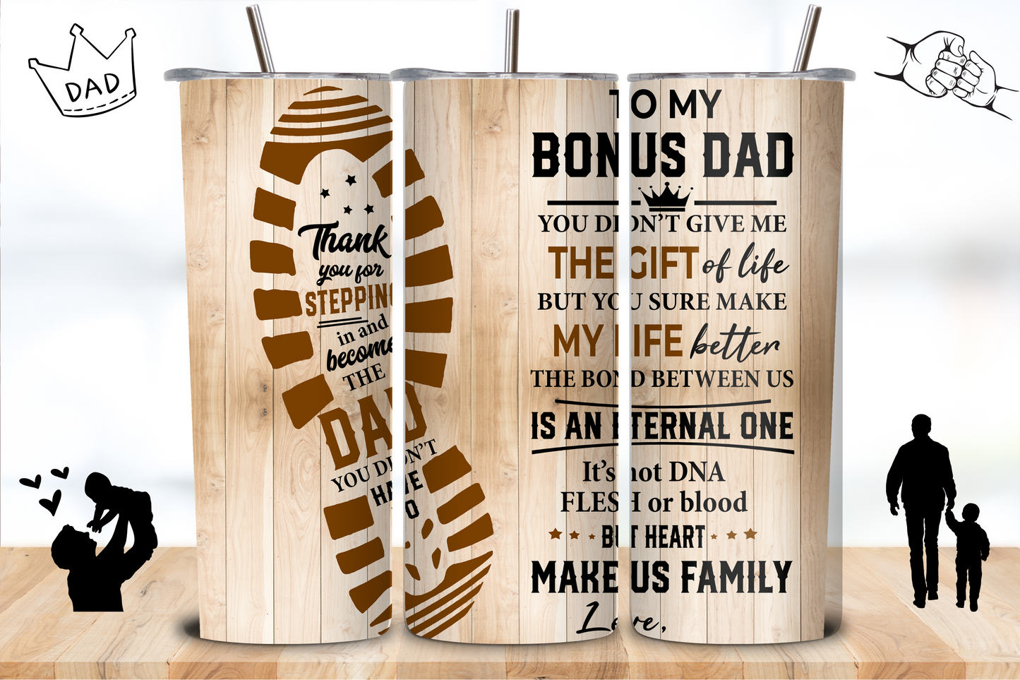 To My Bonus Dad